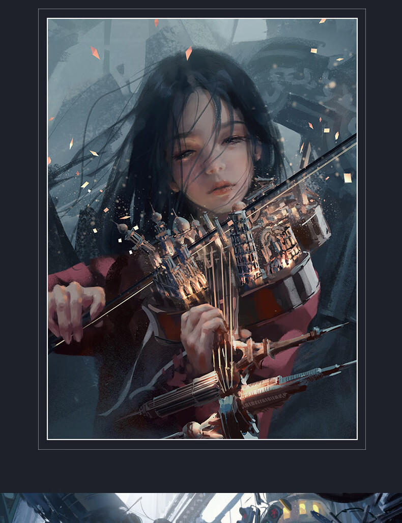 《【随书赠海报 明信片 视频壁纸】鬼刀2/wlop王凌/个人插画作品集