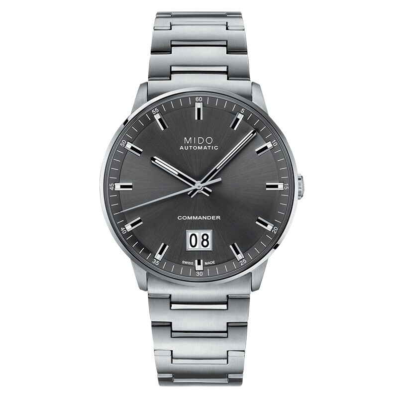 美度mido指挥官系列男士手表瑞士机械男表16982m0316312103100机械42