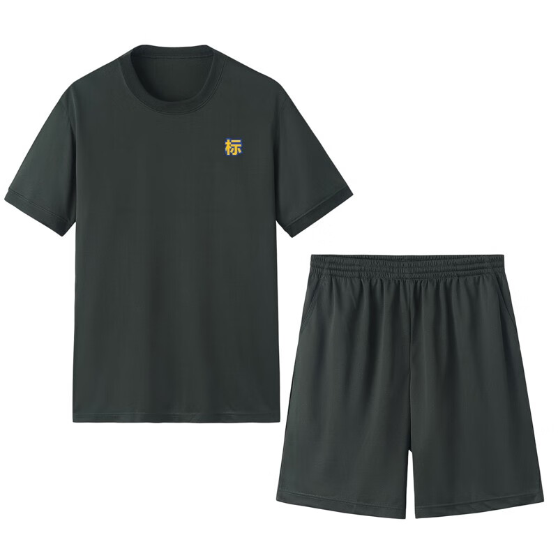 海军衫军训服海军t恤夏季体能服男圆领短袖t恤海魂衫户外跑步训练套装