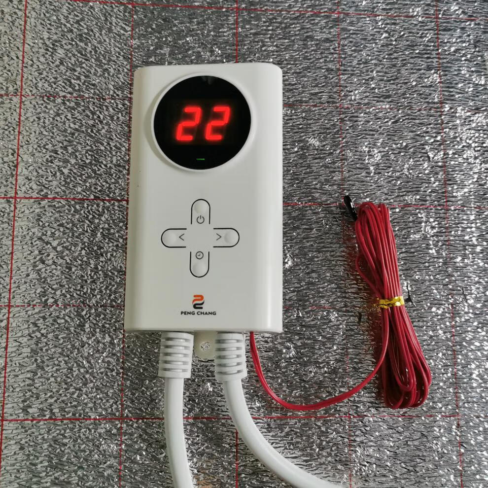 静音双控温控器电热板 开关 家用电炕温控器 电热炕板温控器 kt-1遥控