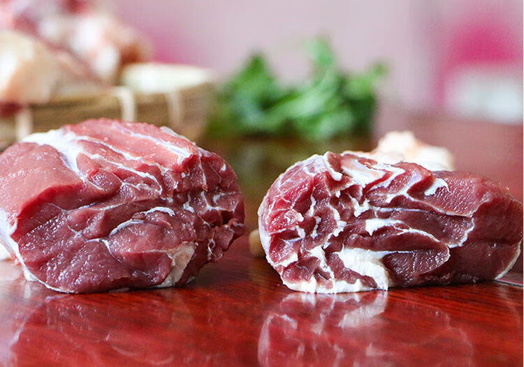 黄牛里脊 生牛肉 牛腱子 黄牛肉现杀土牛肉牛排牛肉 5斤牛毽子(顺丰)