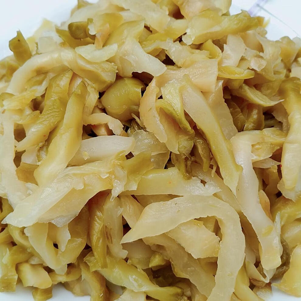 5斤白味榨菜丝原味散装丝咸菜 下饭菜开味菜家庭餐饮饭店 白味榨菜丝5