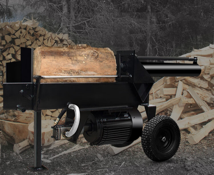 劈柴机液压电动斧头伐木柴劈木材机器20t劈材工具 220v 16吨机器4秒