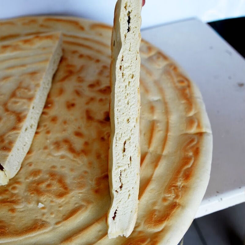 山东特产锅饼泰山大饼老面硬面主食面食发面早餐锅盔烧饼 5斤装(锅饼)