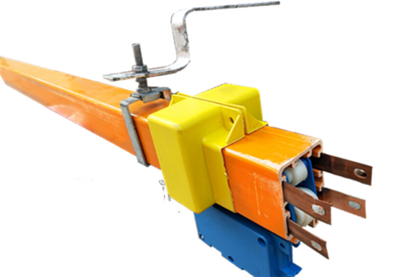 行车起重机无接缝滑线安全滑触线导电轨道管式3级4