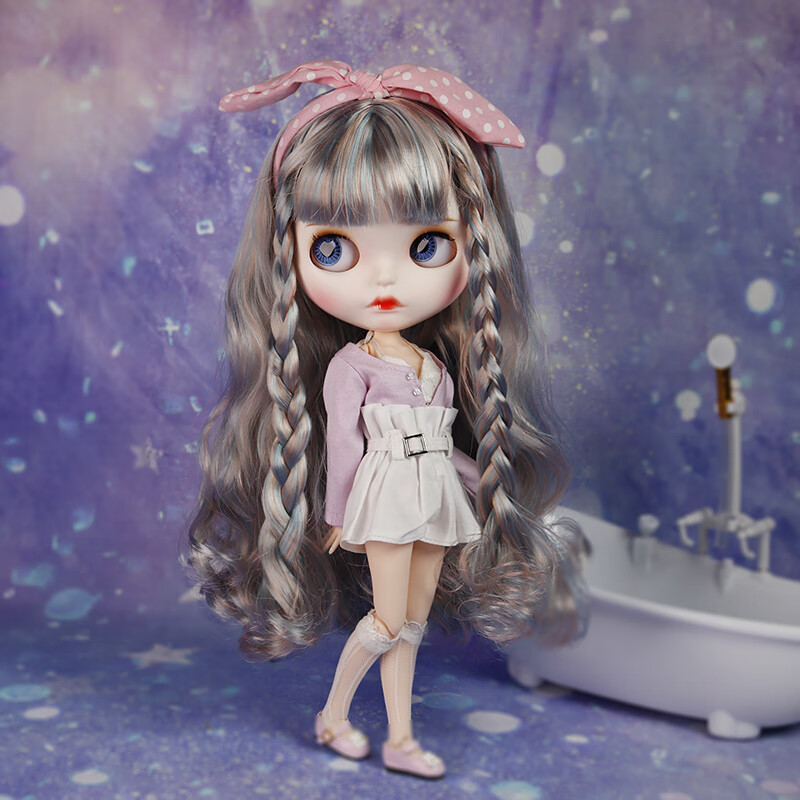 icy dbs blythe小布娃娃美发仿真公主换装超大玩偶女孩玩具套装 小