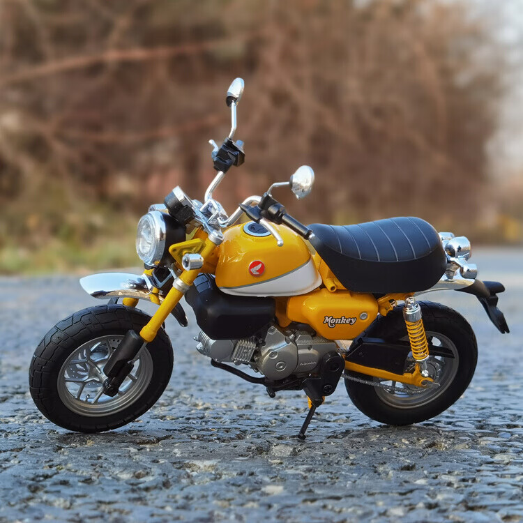 本田小猴子摩托车112本田honda小猴子monkey125仿真合金摩托车模型