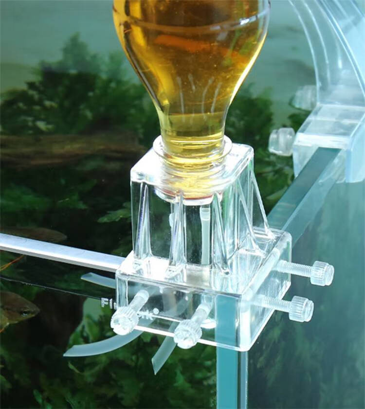 透明小方补水器(不含矿泉水瓶) 适用缸壁3-10m【图片 价格 品