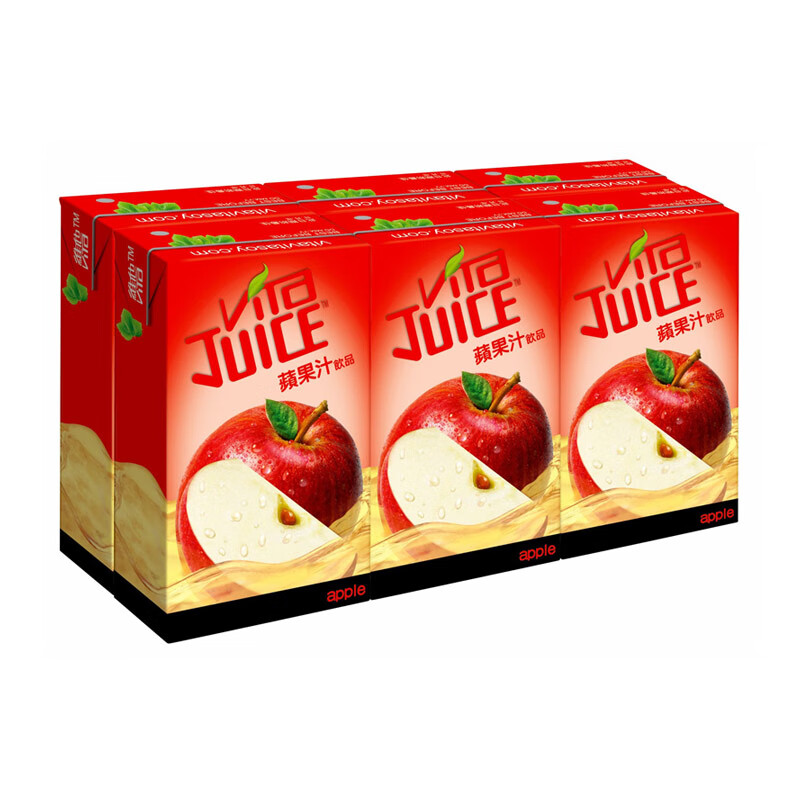 香港维他苹果汁芒果汁石榴汁黑加仑子250mx6盒进口果汁饮料整排芒果汁