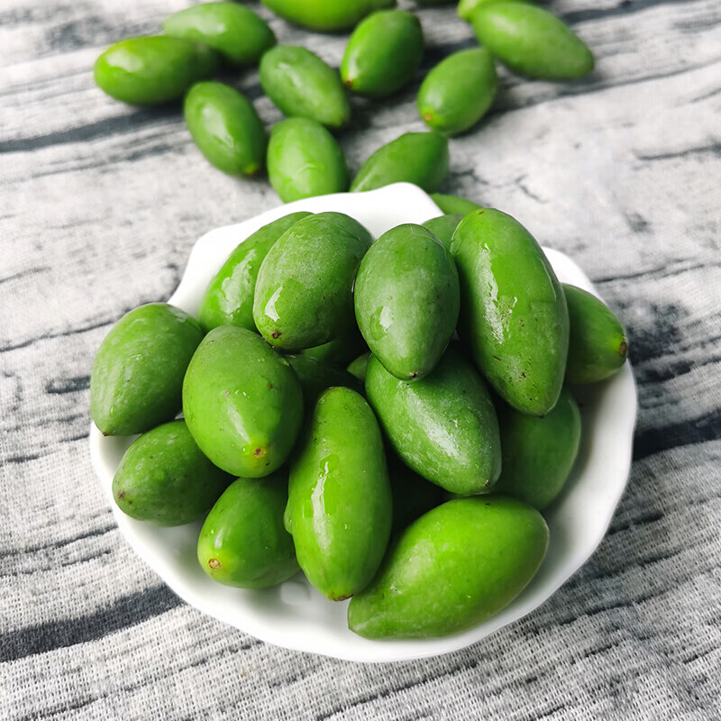 现摘新鲜甜种青橄榄青果生吃水果檀香二号福建福州特产潮汕香500g
