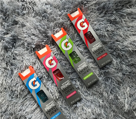 预售佳得乐软糖现货美国进口gatorade佳得乐能量软糖补充电解质健身