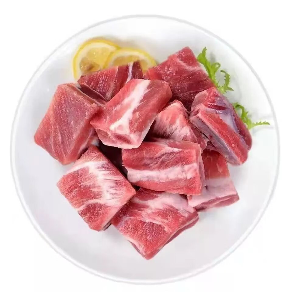 排骨粒免切猪排骨块火锅食材一整箱 3斤装(量少) .