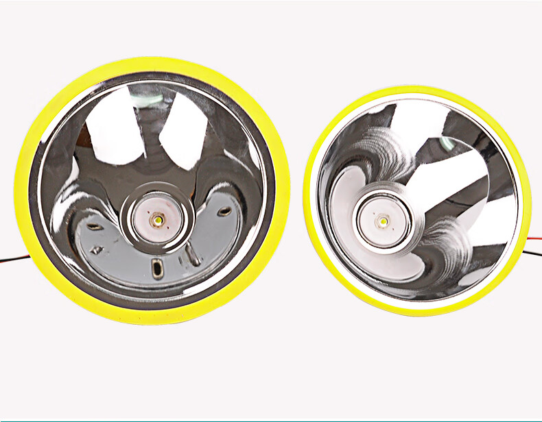 【新品】led灯杯铝合金反光杯探照灯聚光杯远射大光斑灯碗杯3.7v-4.