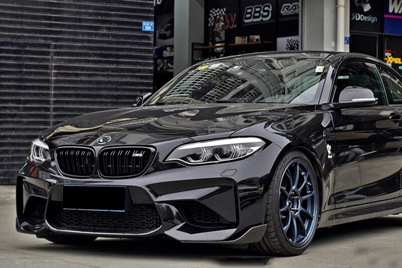 f87宝马m2 m2c雷霆版改装小包围碳纤维mp款前唇前铲侧裙后唇尾翼 mp款