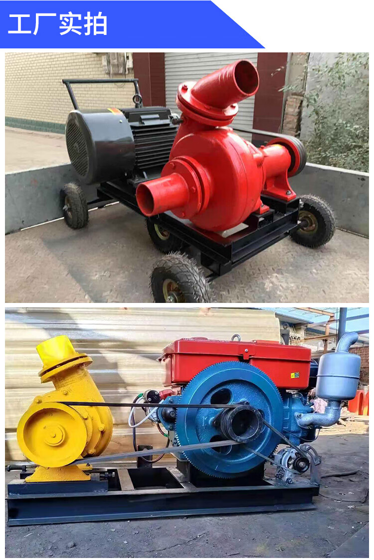 耐磨卧式抽沙泵吸砂泵380v船用小型抽沙机泥浆泵池塘河底清淤污泥 4寸