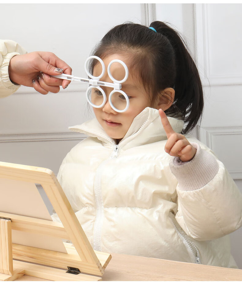 反转拍视力训练卡儿童眼睛弱视调节仪自动器翻转拍蝴蝶镜 眼科【±2.