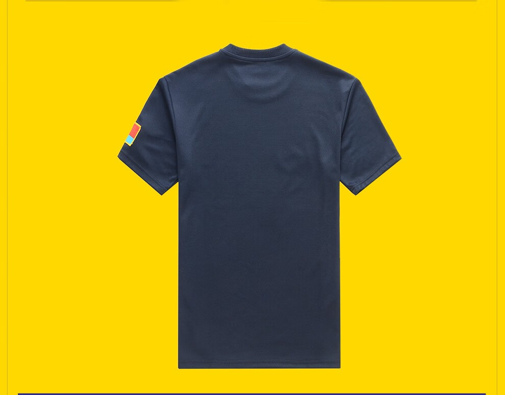际华夏季体能服短袖速干训练服围馨飞行员圆领衫 藏青色 180-185/104