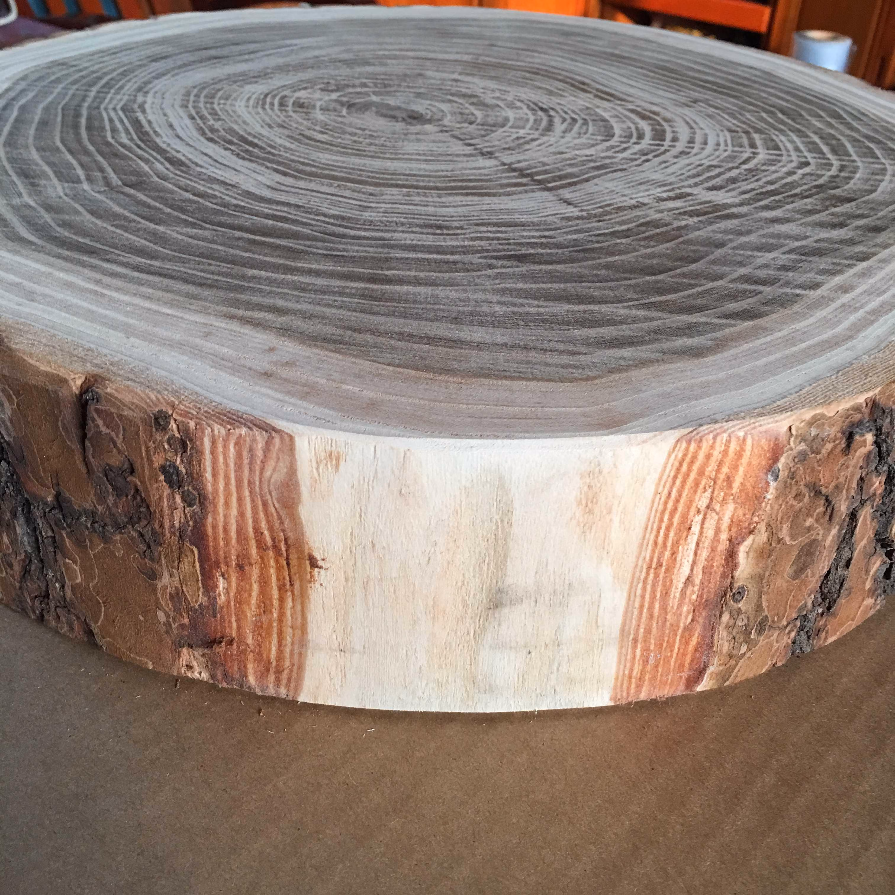 菜墩子榆木菜独板圆形整木实木砧板加厚切菜板剁肉加厚柳木 直径32