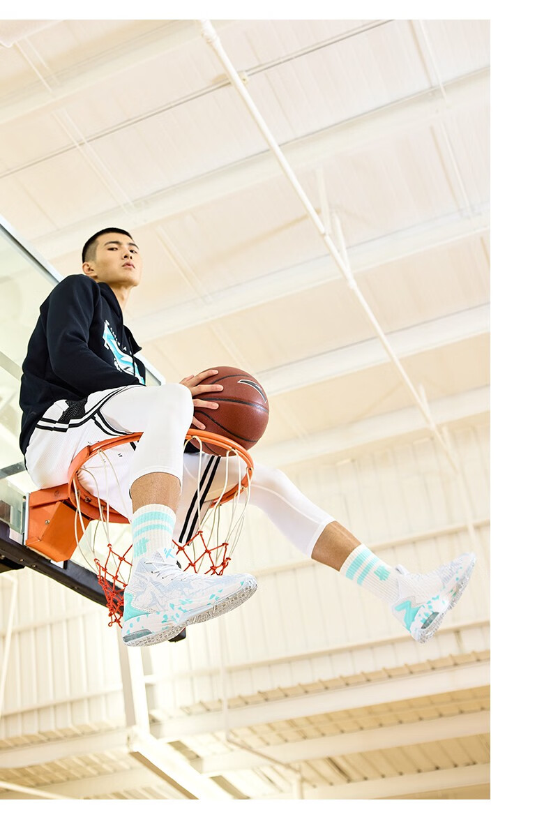 618预售安踏大码篮球鞋男子运动鞋kt汤普森弹力胶科技球鞋官方旗舰