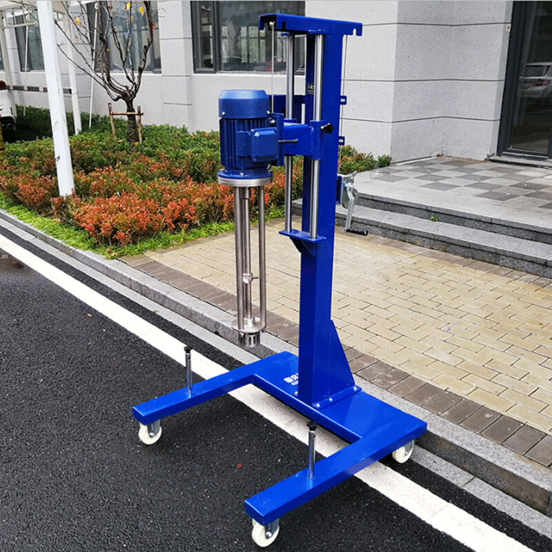 乳化均质机分散搅拌机实验室化妆品瓜尔胶高剪切混合破碎乳化机 jrh