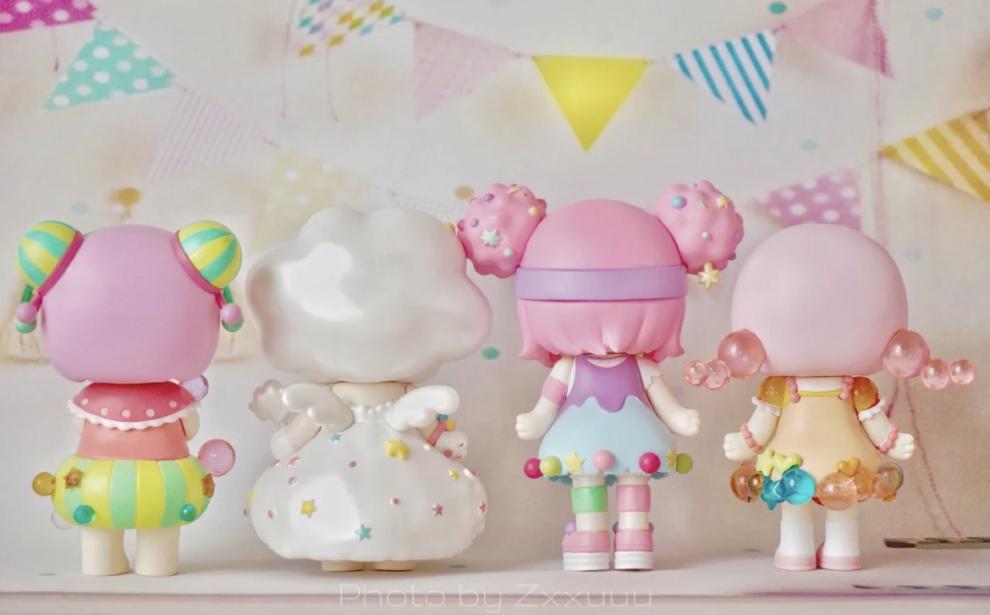 泡泡·玛特kimmymiki糖果乐园盲盒可爱女孩公仔摆件儿童礼物玩具 隐藏