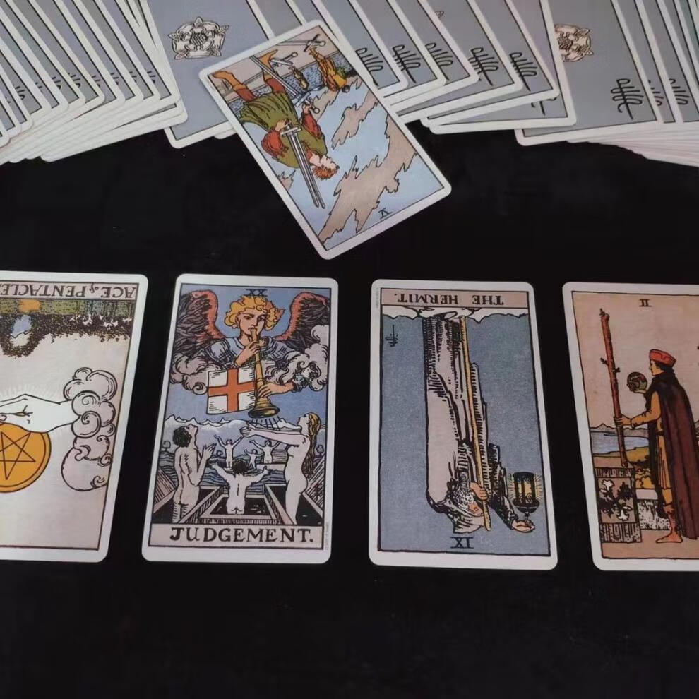 全套经典罗塔牌韦特卡罗牌初学者78张纸牌 全套经典罗塔牌韦特卡罗牌