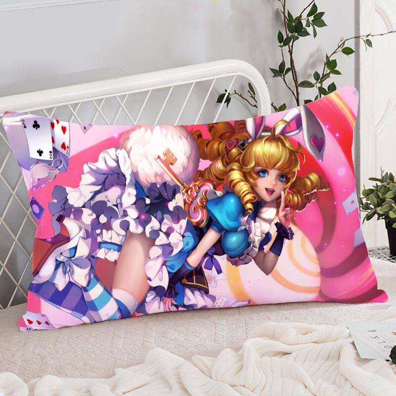 花仟陌王者荣耀妲己抱枕定制双面含芯办公室学生午睡长枕头男女生日