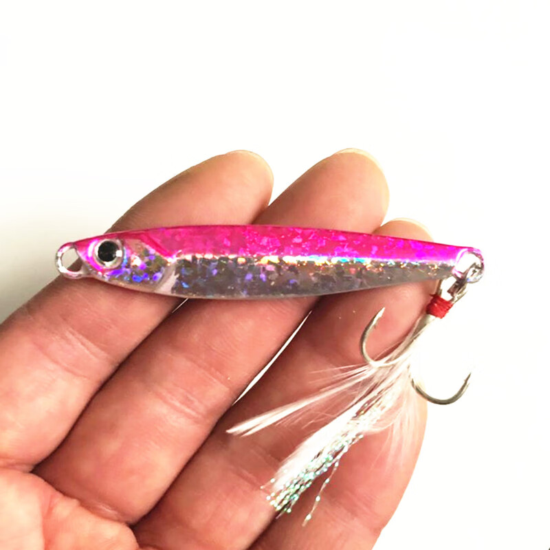 尚之尚(shangzhishang) 岸抛小铁板假饵鱼钩渔具路亚铁板金属饵铅鱼饵