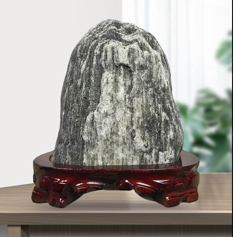 泰山石敢当开光泰山风水原石补角靠山石挡煞招财家居摆件 z10230