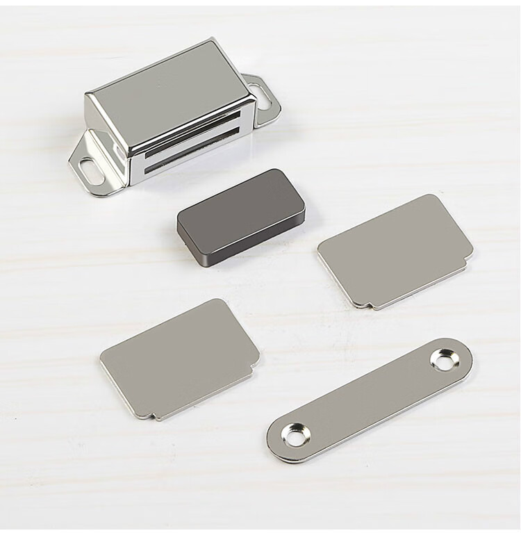 木可西柜门吸卡扣家具柜子磁性关门小厨门吸强磁不锈钢开关扣磁铁石门