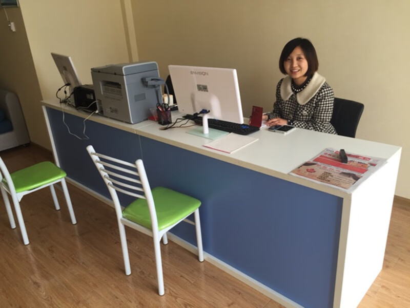 sivir办公桌收银前台吧台物业店铺台旅行社咨询接待台电脑物流 1.