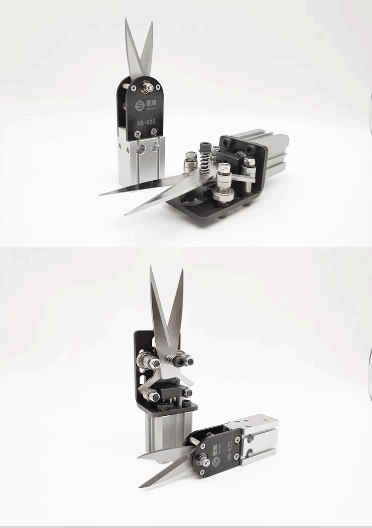 数腾气动剪刀高速双动kn95机铁线铜丝opt型气剪刀工业气动剪hsk12高速