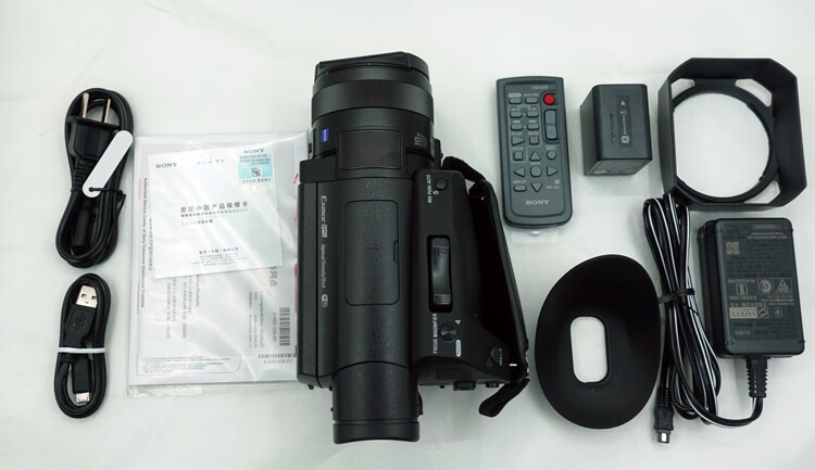 联语lianyusony索尼fdrax7004k高清机索尼ax100e升级款ax700直索尼