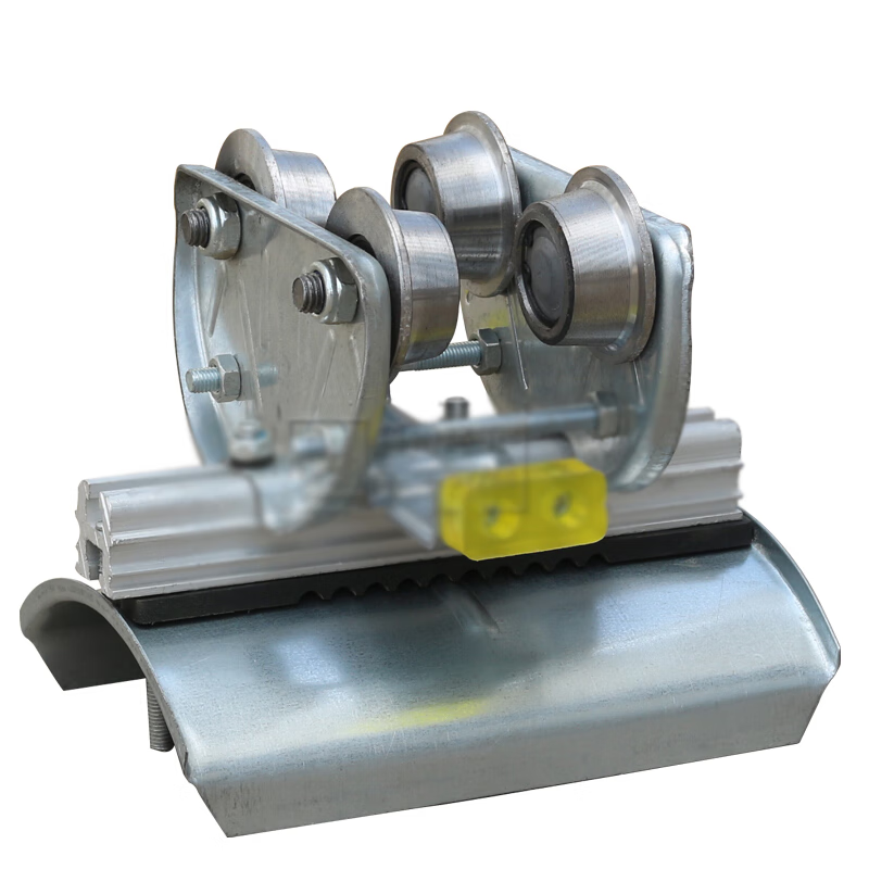 电缆滑车 无锡式ch-1 /11钢轮钢瓦起重拖缆放线滑轮 大号工字钢滑车