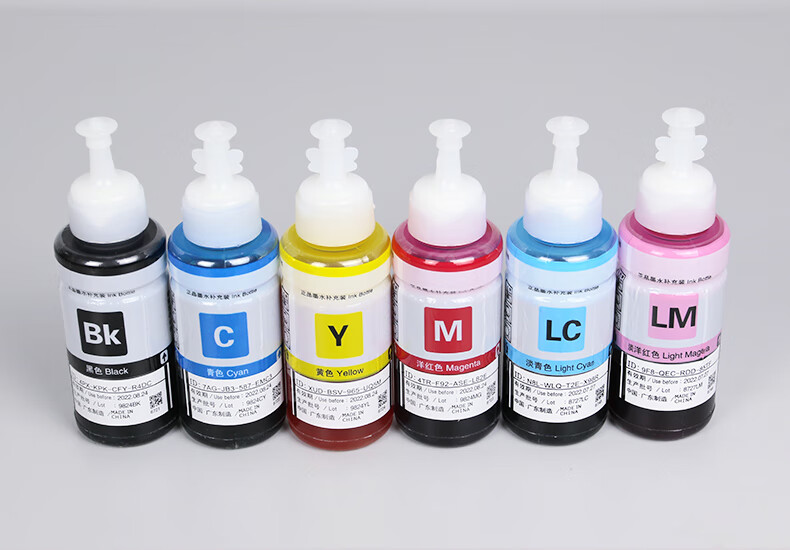 适用爱普生674墨水l805l1800l850l810l801墨仓式打印机墨水epson六色