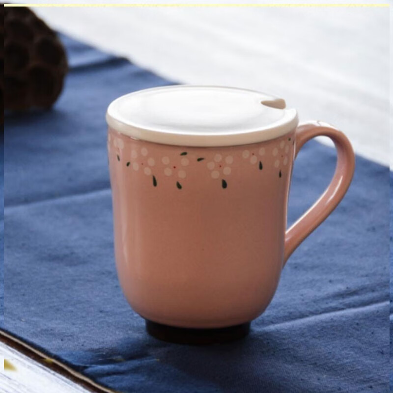 陶瓷杯盖通用款式杯子马克杯配件茶杯盖瓷杯盖子家用办公室茶杯盖防尘