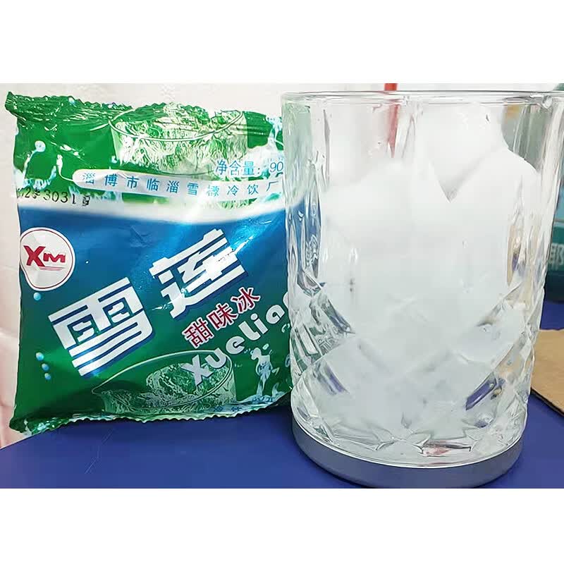 宓蝶 雪莲冰块 40袋雪莲冰块网红雪糕柠檬冰块冰糕雪莲冰球冰棍冰淇淋