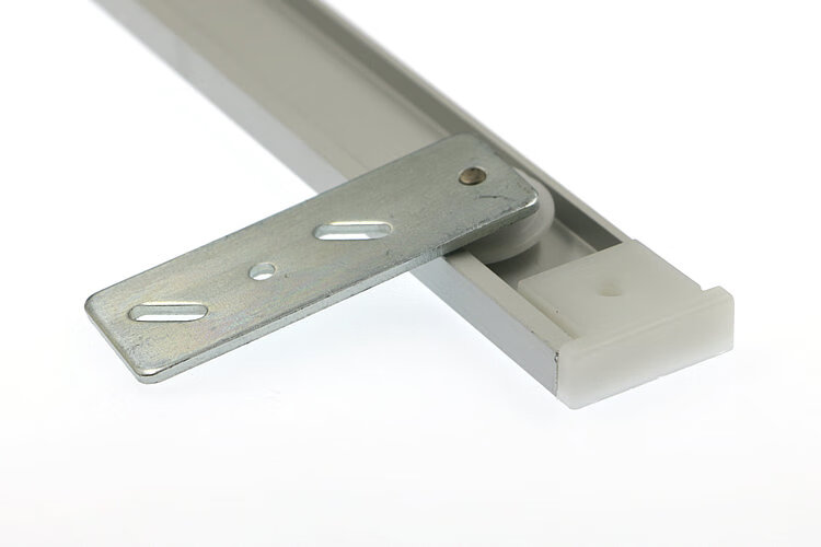 韵殿 单门外挂式单扇移门轨道柜门滑轨单轨移动侧装滑动家具吊滑移门