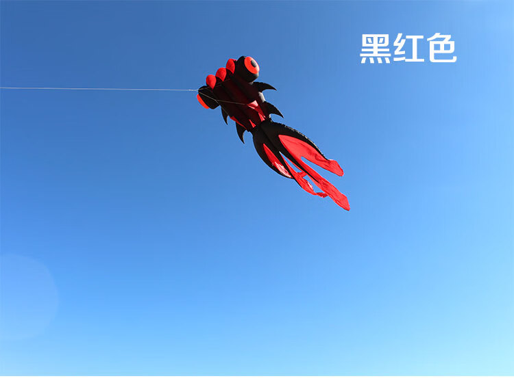 京选好货2022升级款风筝青州马老四大金鱼风筝软体大型尼龙伞布风筝