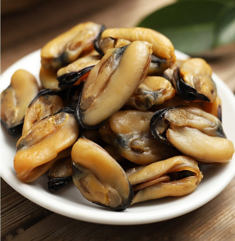 新晒舟山嵊泗大淡菜干海虹干250克煲汤淡菜贻贝青口海鲜干货 中号淡菜