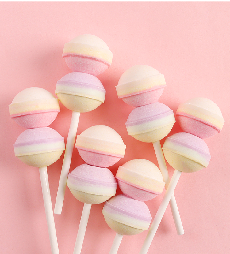 高颜值网红彩虹奶棒糖少女心奶片棒棒糖可爱儿童零食糖果休闲 彩虹奶