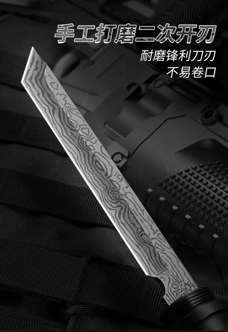 尼泊尔军弯刀大号荒夫防爆瑞士军刀车载防身棍刀户外合法随身物品高