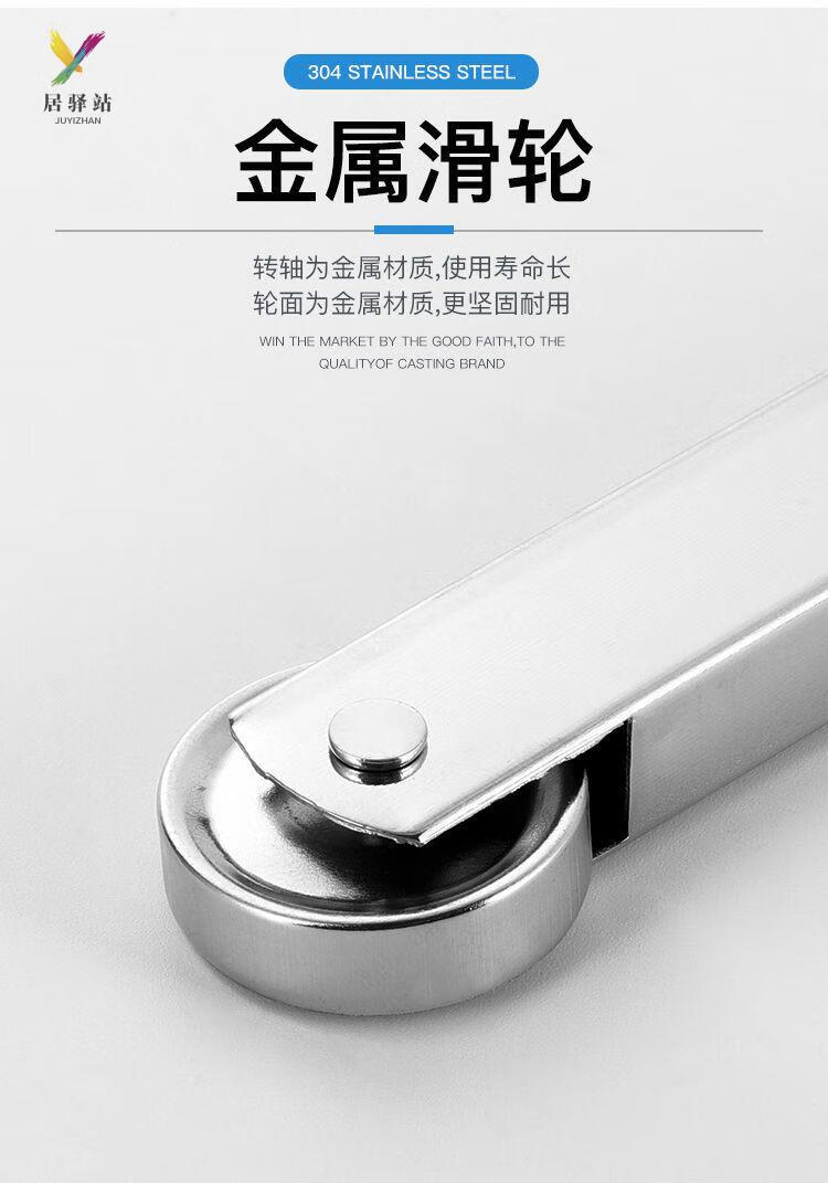 304不锈钢防火门顺序器自动开门器消防门顺位器闭门器 弹簧关门器 304