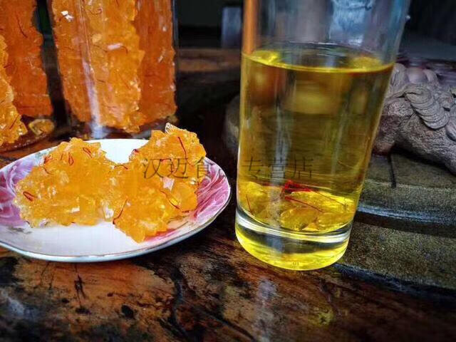 藏红花冰糖手工藏红花冰糖新疆产新疆直发1000克手工冰糖1000g