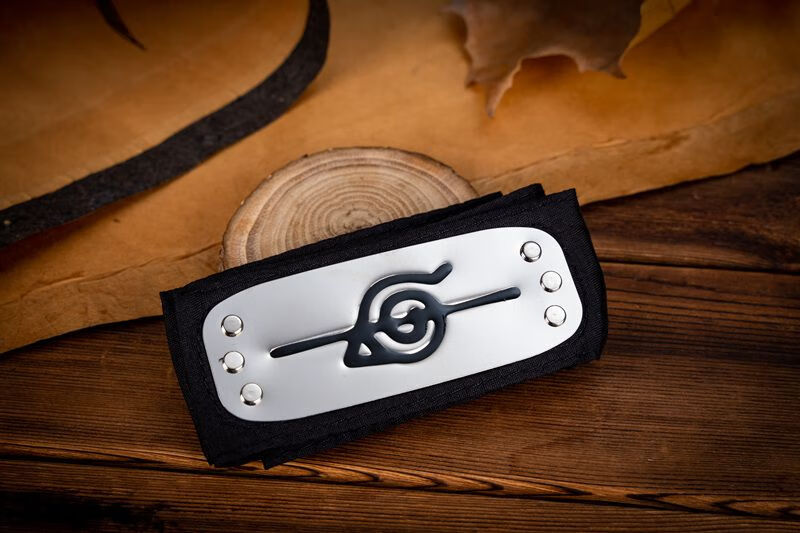 打篮球护额运动跑步头套火影忍者木叶漩涡鸣人叛忍头巾发带cos头带