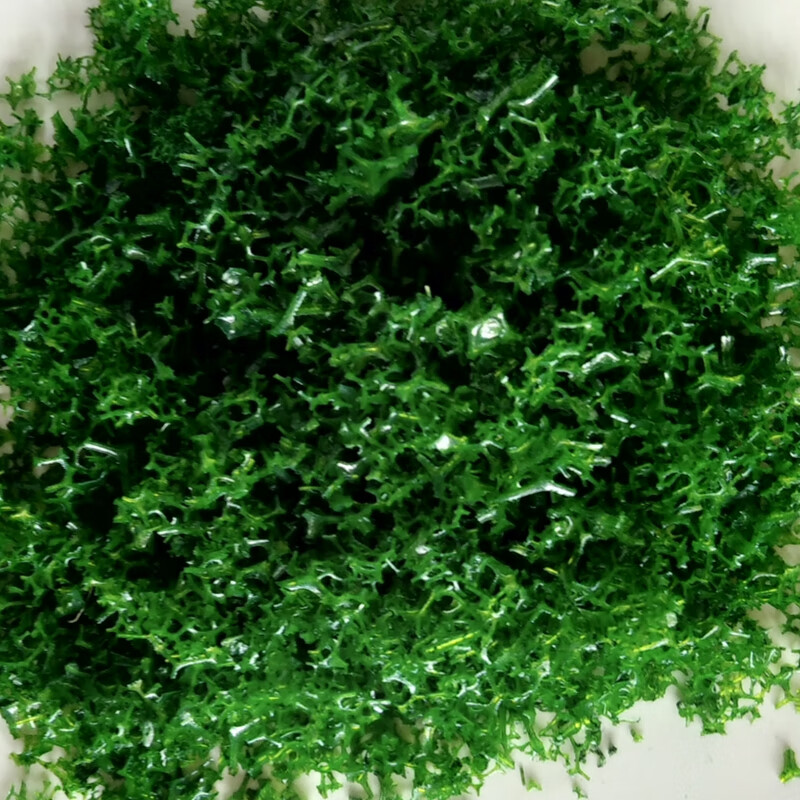 diy手工制作建筑沙盘景观场景模型材料草皮坪尼龙草粉草地草绒 草粉