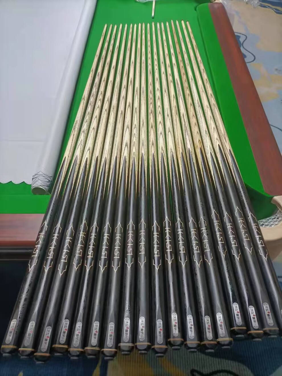 天工墨子中式台球杆桌球杆通杆手工斯诺克球杆套装 墨子一(全套配齐)