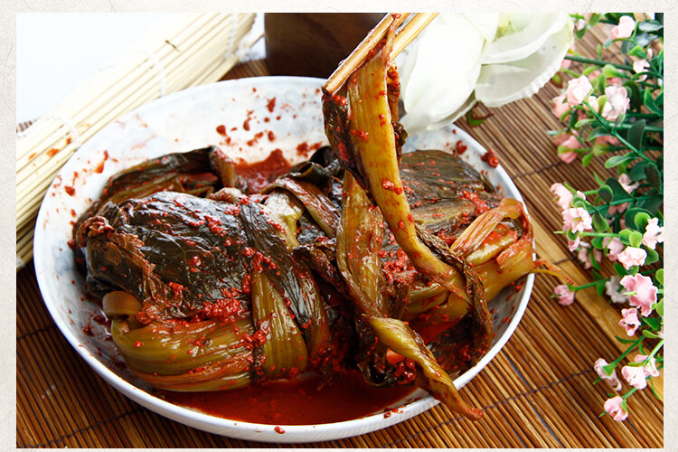 梅塔糟菜454g*2包福州 农家手工酸菜腌制泡菜泡菜芥菜