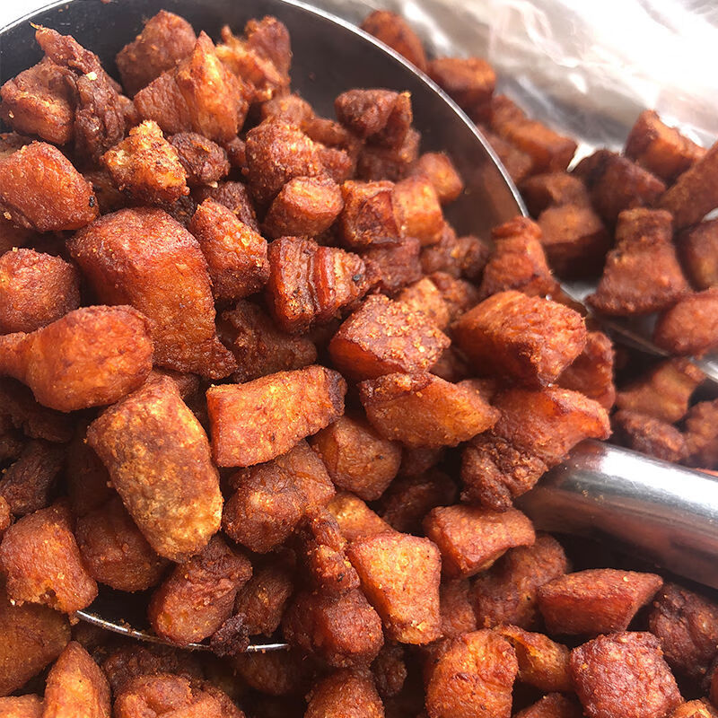 脆哨贵州产正宗贵阳软哨风味哨子香酥脆肉脯臊色猪背肉精哨子 脆哨