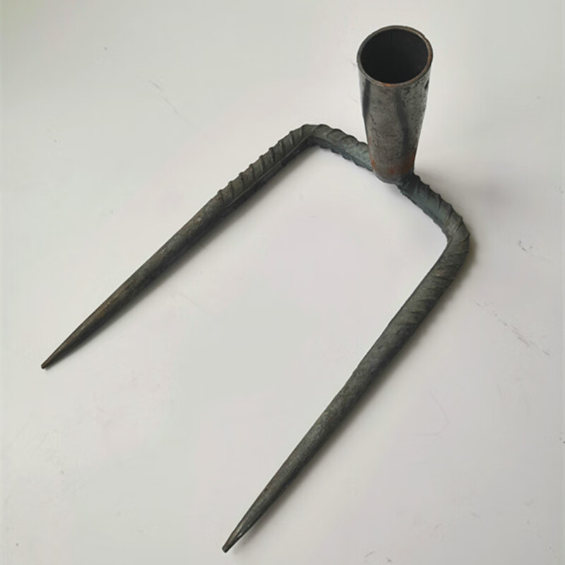 三齿耙松土耙钉耙三齿子二齿刨土豆农用耙子园林耙园艺耙翻地铁耙